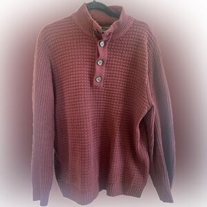 Men’s Ethan Pierce Maroon Sweater L